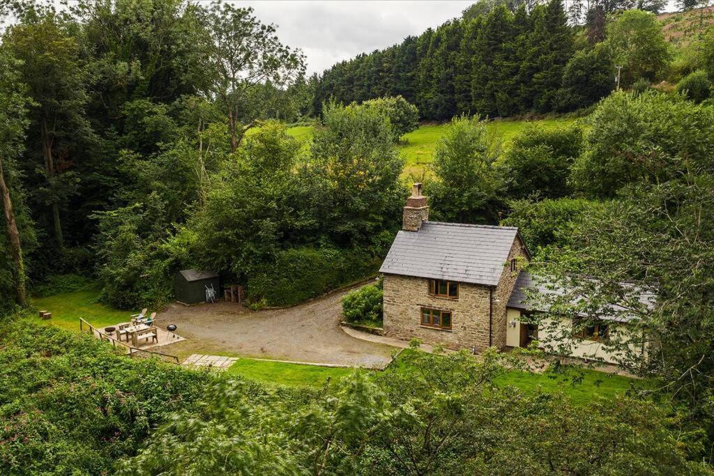 Cabalva Mill Cottage - Very Private And With Views Over The River Wye Clifford Exterior foto